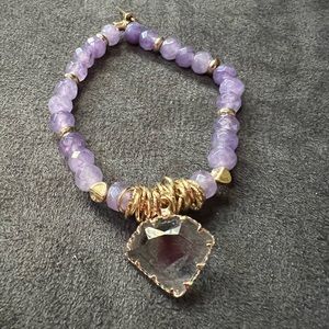 Erimish single purple bracelet